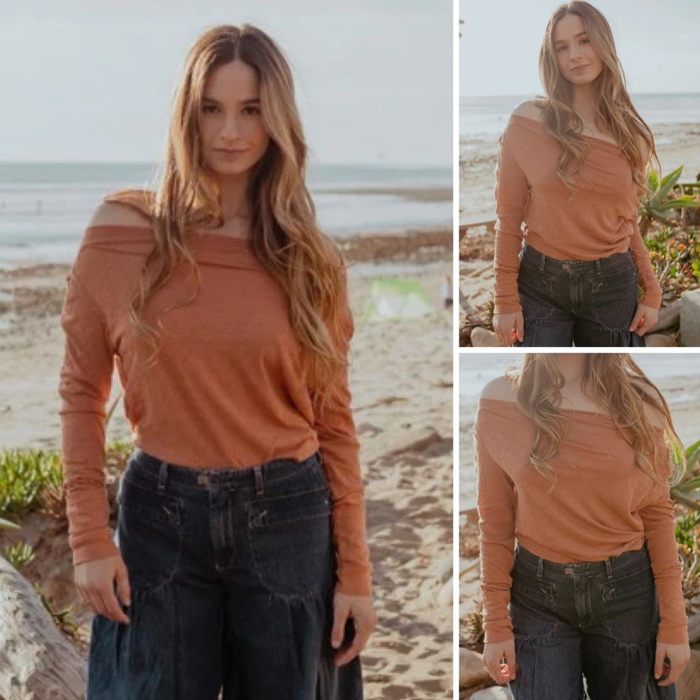 NWOT! Free People We The Free Kimmi Long Sleeve Size XS